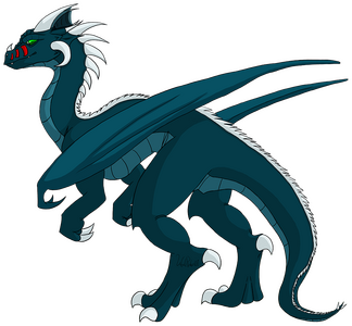 Example D Dragon with shadows